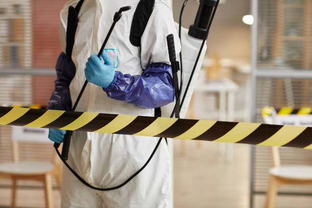 Professional Biohazard technician working in Slinger, WI
